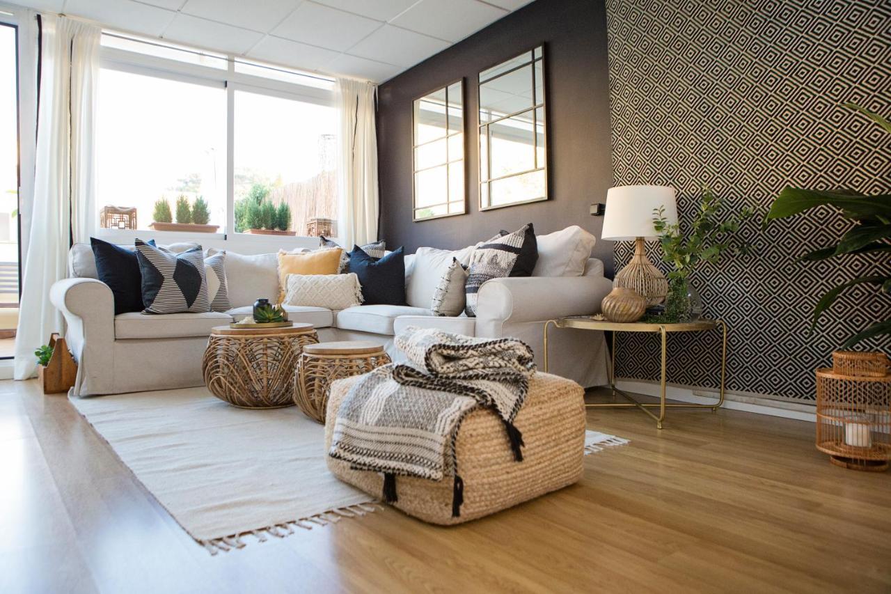 Sol Y Malaga - Designer Duplex Con Terraza Y Parking Apartment Bagian luar foto